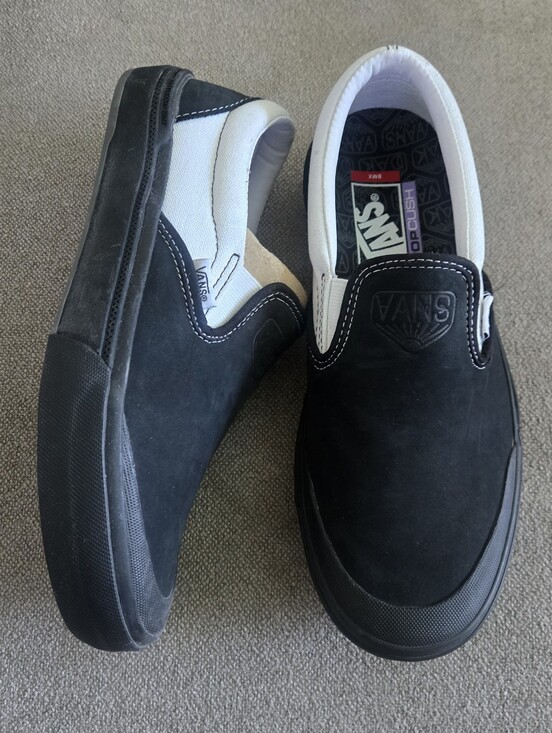 Vans Other - Vans X BMX SLIP-ON Men's Size 6.5 Black and White 1026